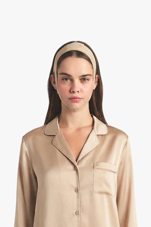 Banda facial efecto lifting con colágeno Oneskim