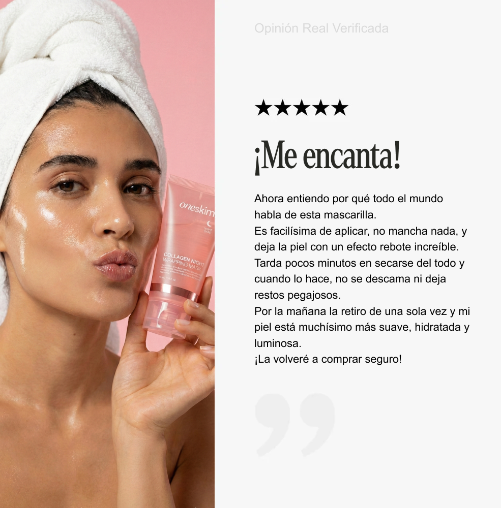 Mascarilla Nocturna de Colágeno Oneskim